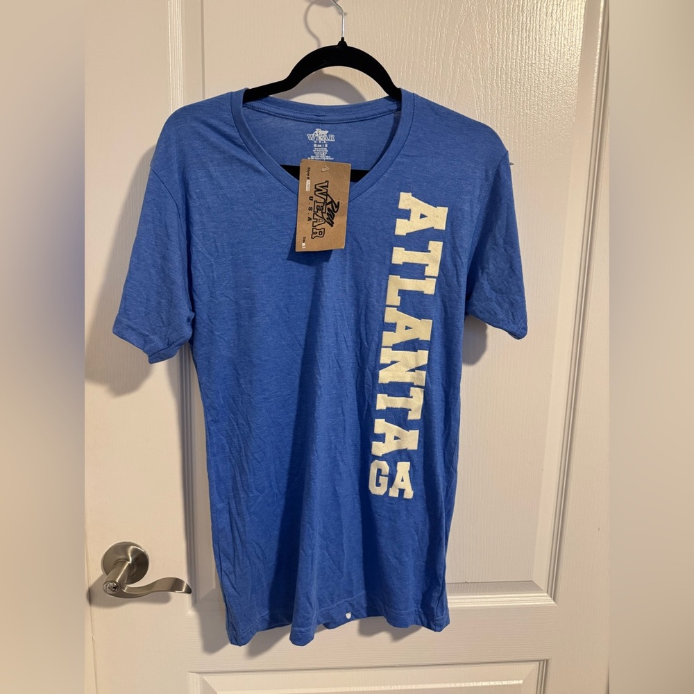 Original Retro Brand Blue Atlanta Tee